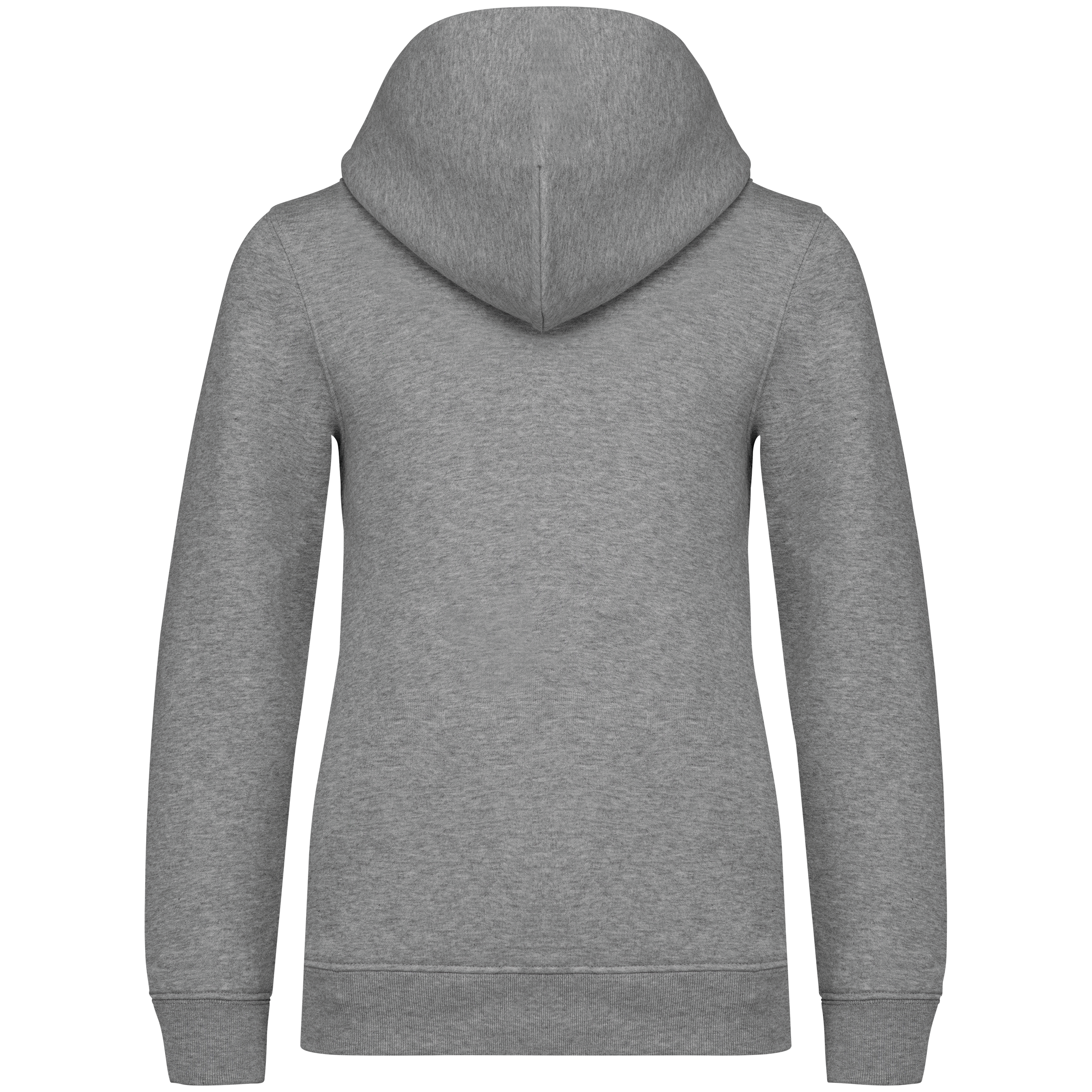 Native Spirit NS404 Bio-Hoodie Moon Grey Heather – Rückseite