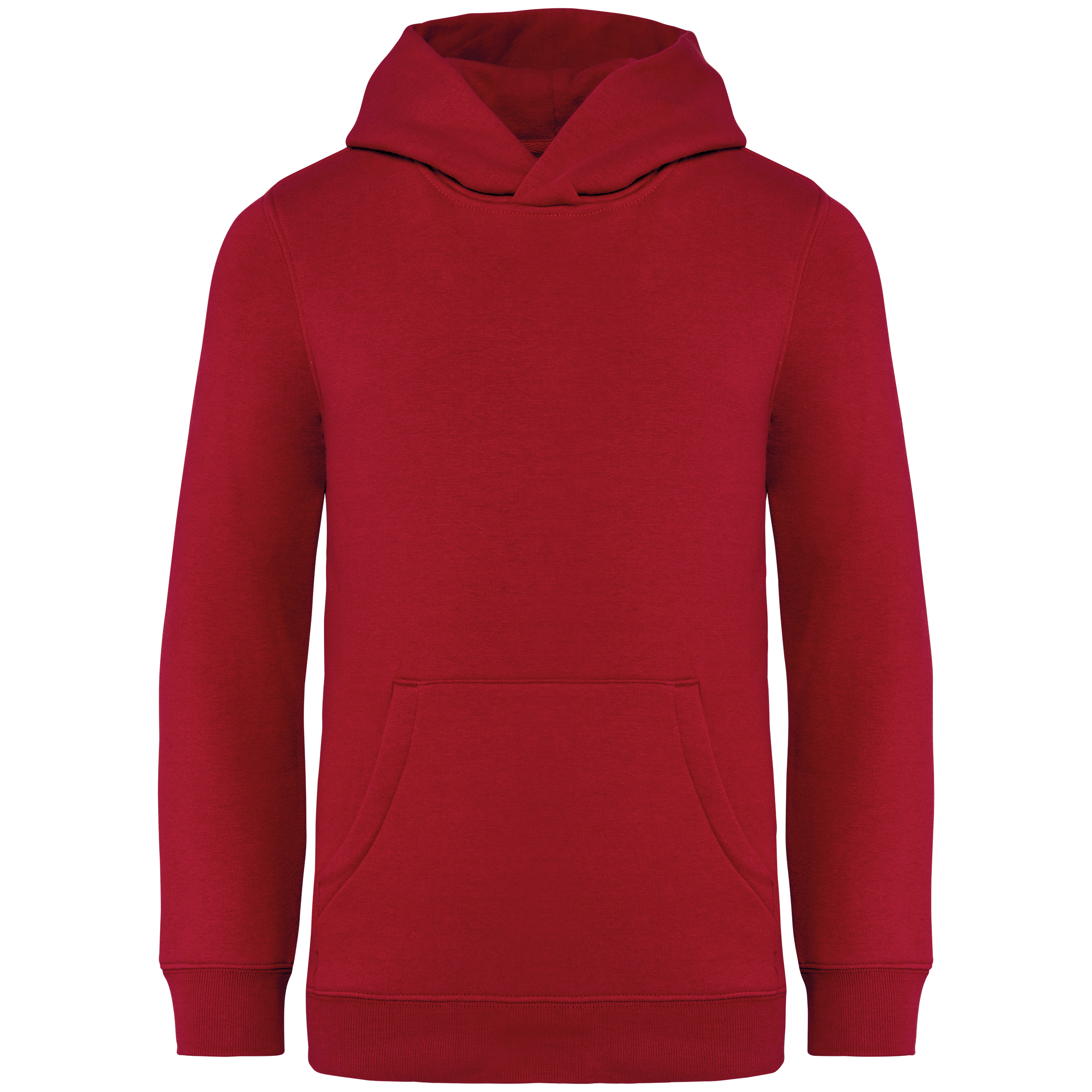 Native Spirit NS404 Bio-Hoodie Hibiscus Red – Vorderseite