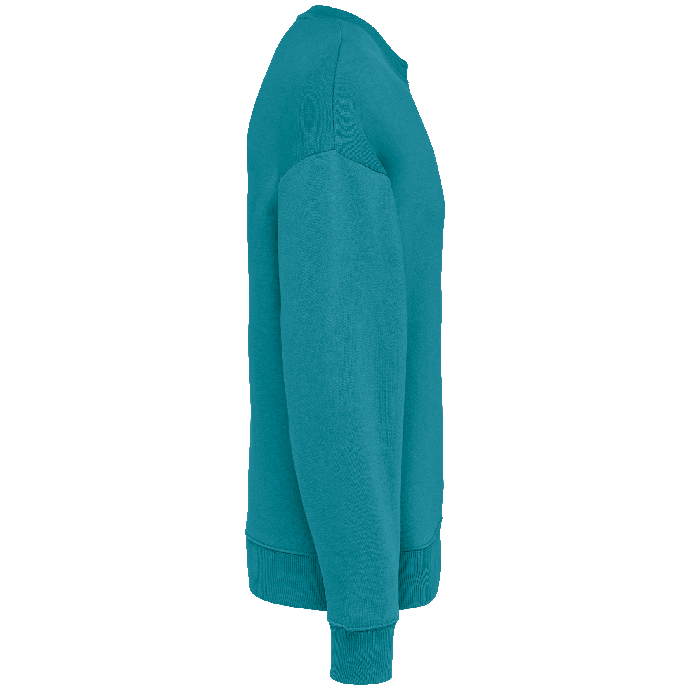 Native Spirit NS407 Bio-Sweatshirt Adriatic Blue – Seitenansicht