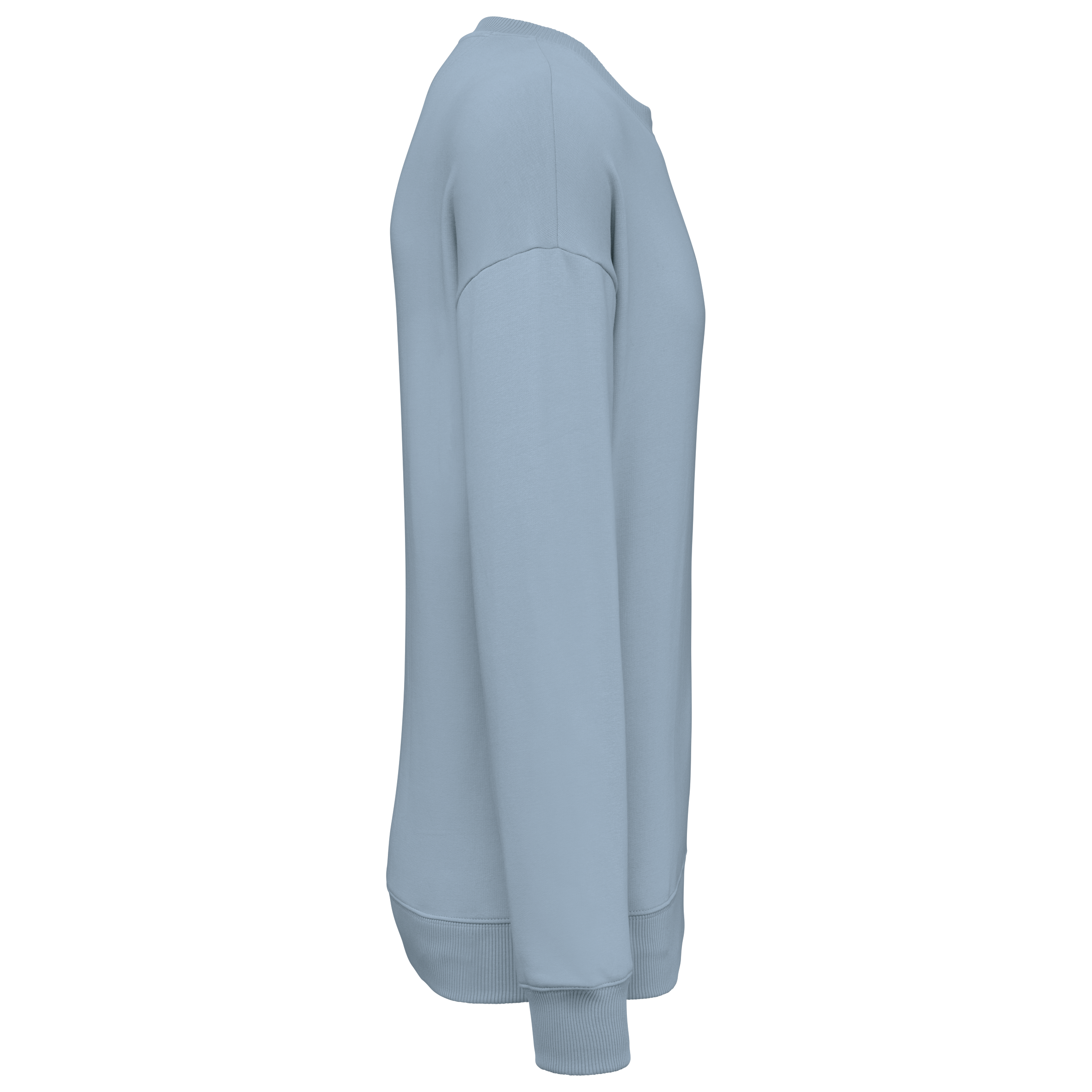 PS_NS407-S_AQUAMARINE.png Native Spirit NS407 Bio-Sweatshirt Aquamarine – Seitenansicht