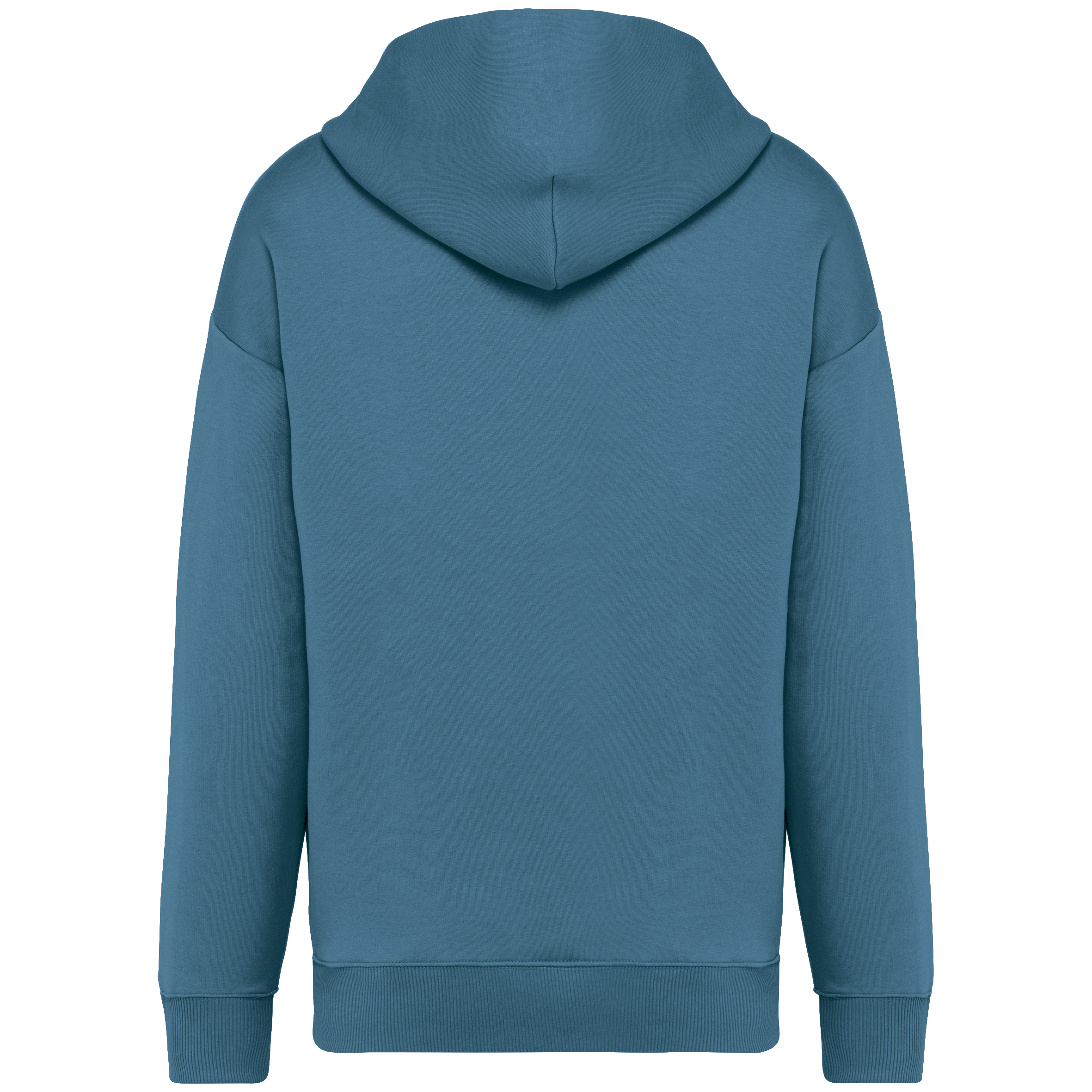 Native Spirit NS408 Bio-Hoodie Adriatic Blue – Rückseite