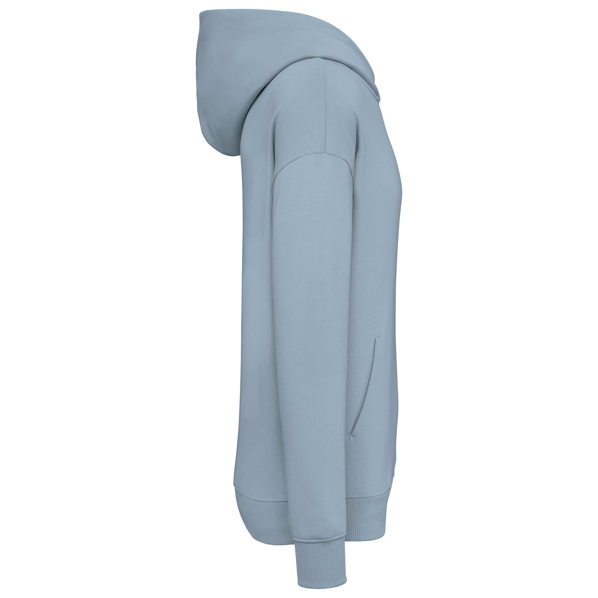 PS_NS408-S_AQUAMARINE.png Native Spirit NS408 Bio-Hoodie Aquamarine – Seitenansicht