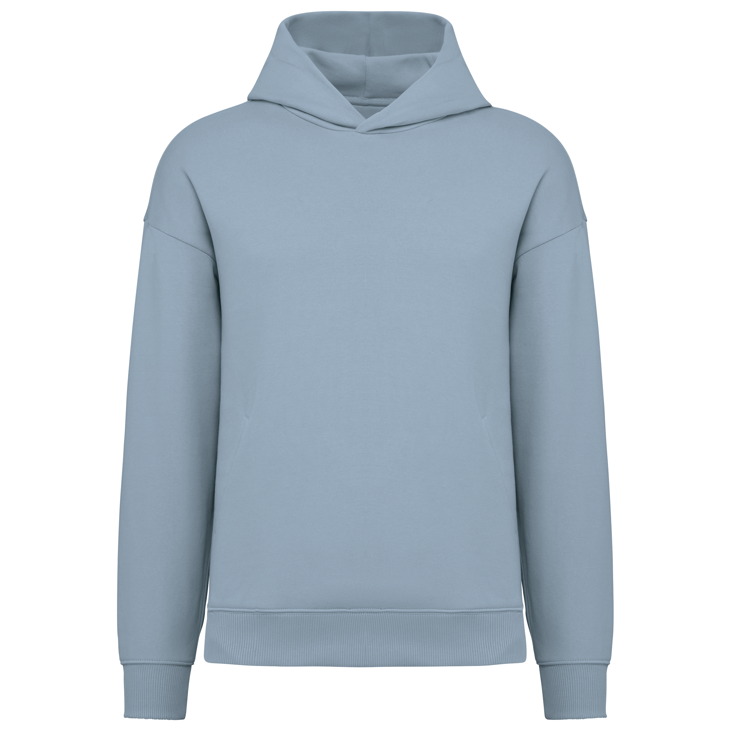 PS_NS408_AQUAMARINE.png Native Spirit NS408 Bio-Hoodie Aquamarine – Vorderseite