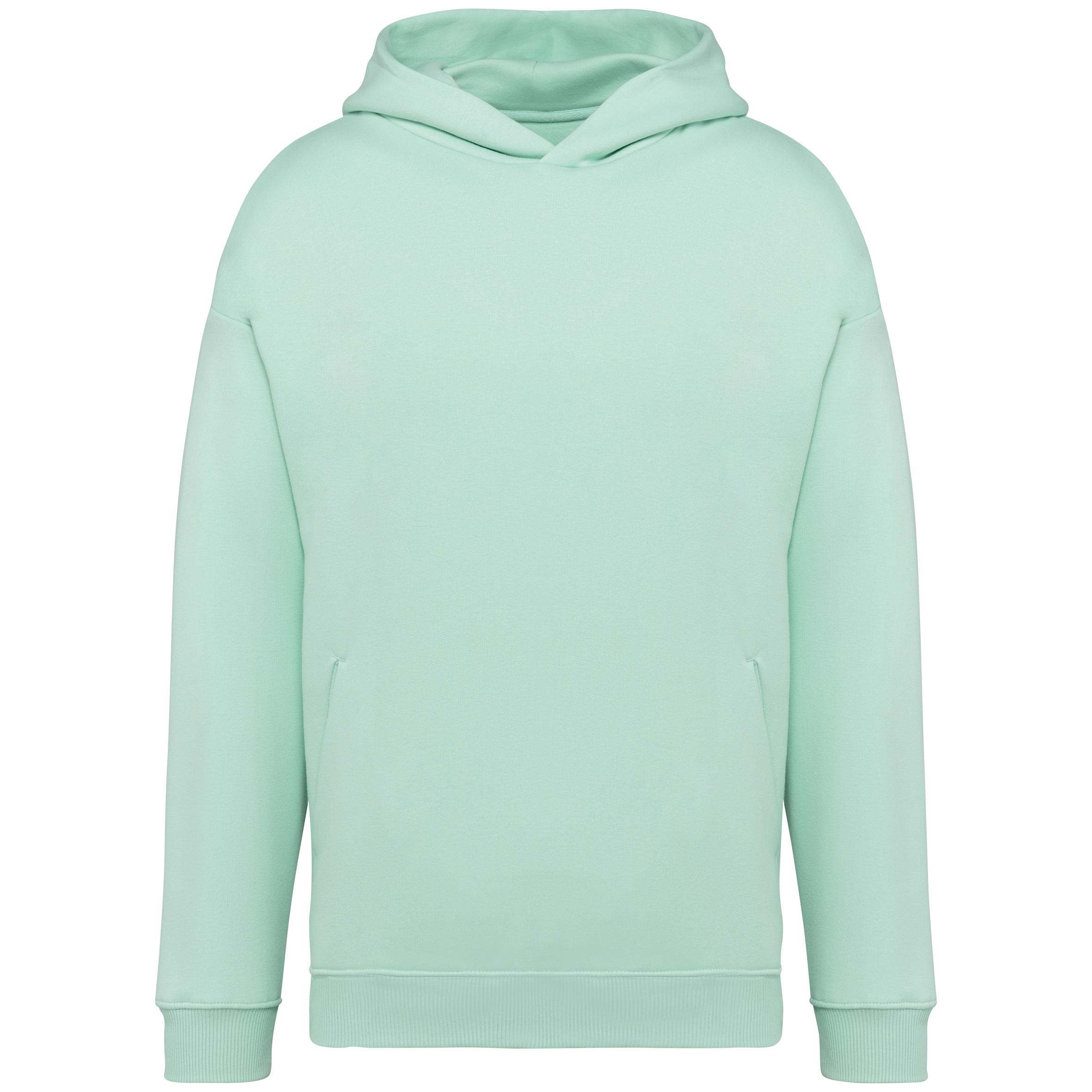 Native Spirit NS408 Bio-Hoodie Brook Green – Vorderseite